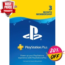 PLAYSTATION PLUS - 3 MONTH SUBSCRIPTION (UK)