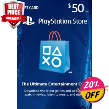 PLAYSTATION STORE GIFT CARD - $50 PS VITA/PS3/PS4 CODE