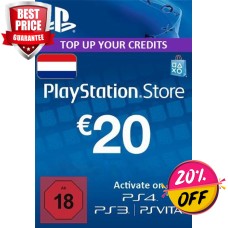 PLAYSTATION NETWORK (PSN) CARD - 20 EUR (NETHERLANDS)