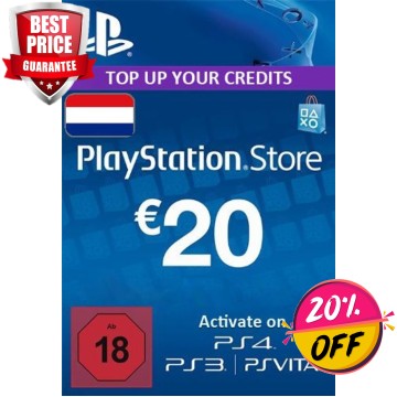 PLAYSTATION NETWORK (PSN) CARD - 20 EUR (NETHERLANDS)