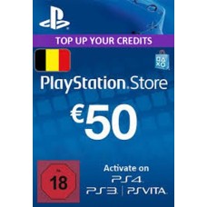 PLAYSTATION NETWORK (PSN) CARD - 50 EUR (BELGIUM)