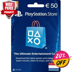 PLAYSTATION NETWORK (PSN) CARD - 50 EUR (NETHERLANDS)