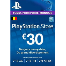 PLAYSTATION NETWORK (PSN) CARD - 30 EUR (BELGIUM)