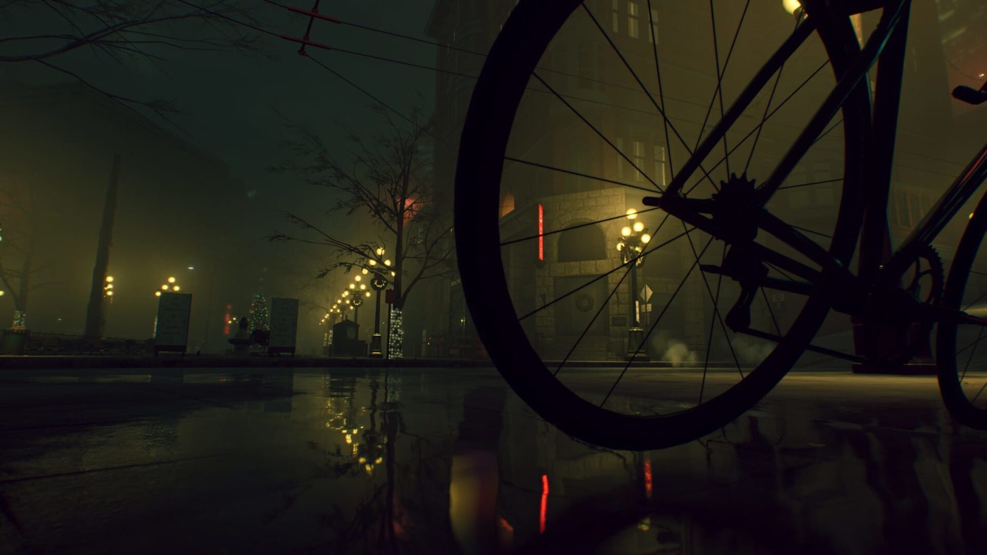 bicycle infront of vampire street