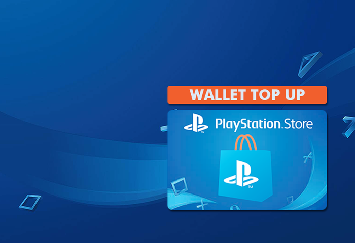50 pound playstation network card wallet toptup