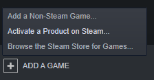 activate a product on steam steps for activation
